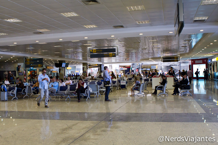 Terminal do aeroporto de Viracopos após reforma