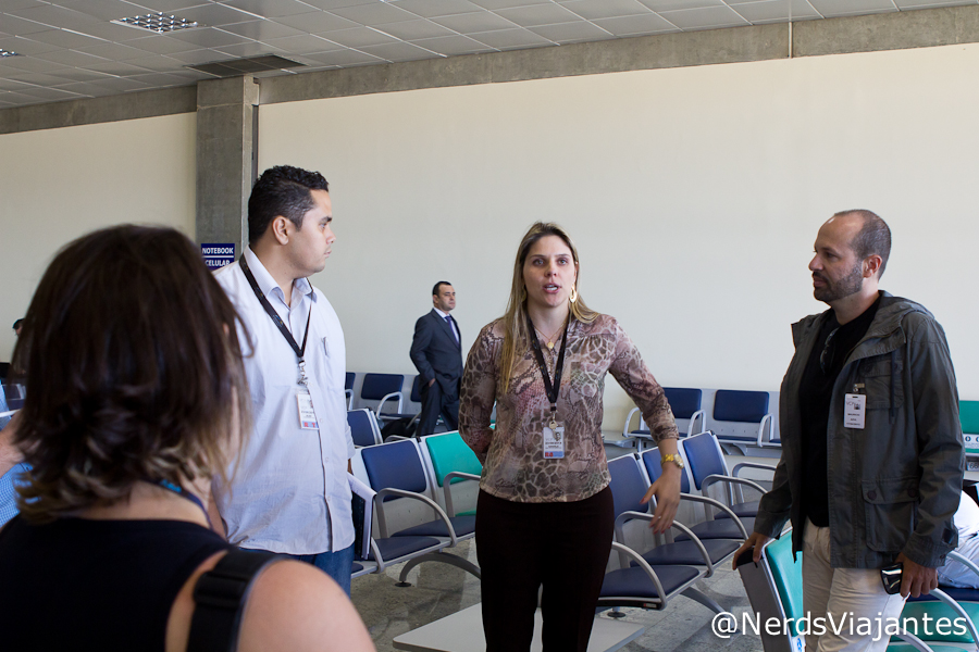 Apresentação do novo espaço para sala de embarque no Aeroporto de Viracopos