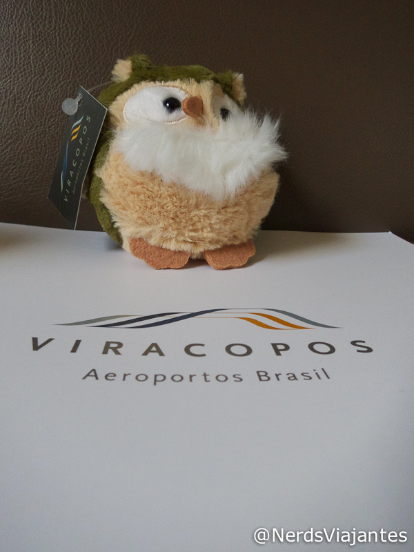 VCP, coruja mascote do aeroporto de Viracopos