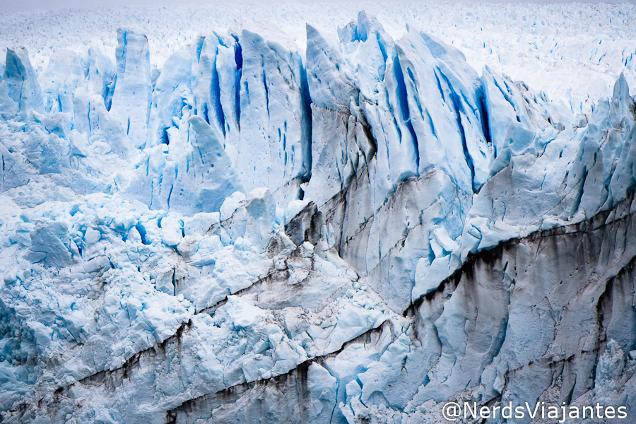 Detalhe do glaciar Perito Moreno