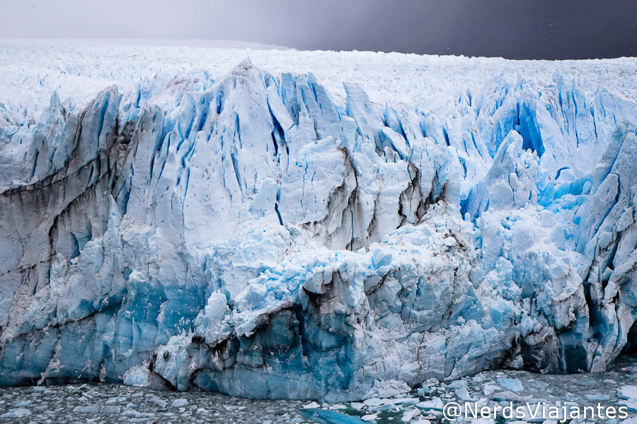Detalhe do glaciar Perito Moreno