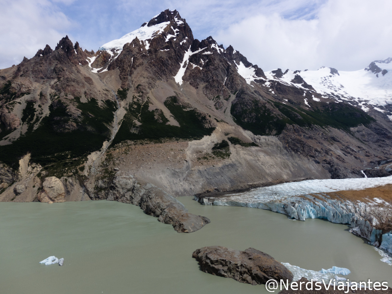 Cerro Solo e Glaciar Grande vistos do mirador maestri