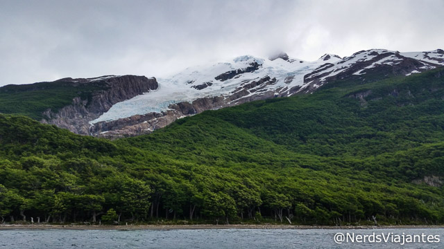Glaciar Vespignani, perto do Lago del Desierto - Patagônia Argentina