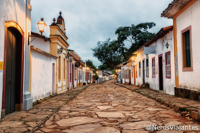 Rua Direita em Tiradentes - Minas Gerais