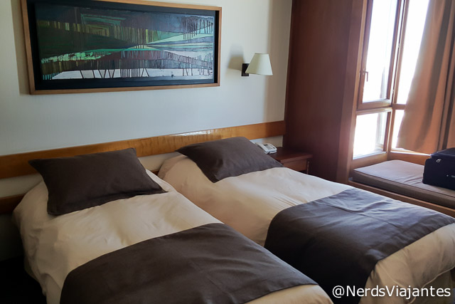 Quarto do Hotel Puerta del Sol no Valle Nevado - Chile