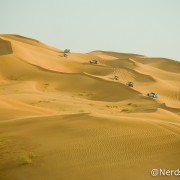 Passeio no deserto de Dubai