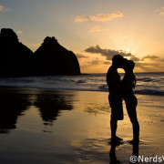 Nerds em clima de Romance - Praia da Cacimba do Padre - Fernando de Noronha